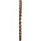 Ekena Millwork Shakuras Ceiling Medallion (For Canopies up to 5 3/4"), Hand-Painted Smokey Topaz, 33 7/8"OD x 2"P CM34SHSTF - alternate 3